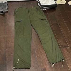 “Espace” Baggy army cargo pants
